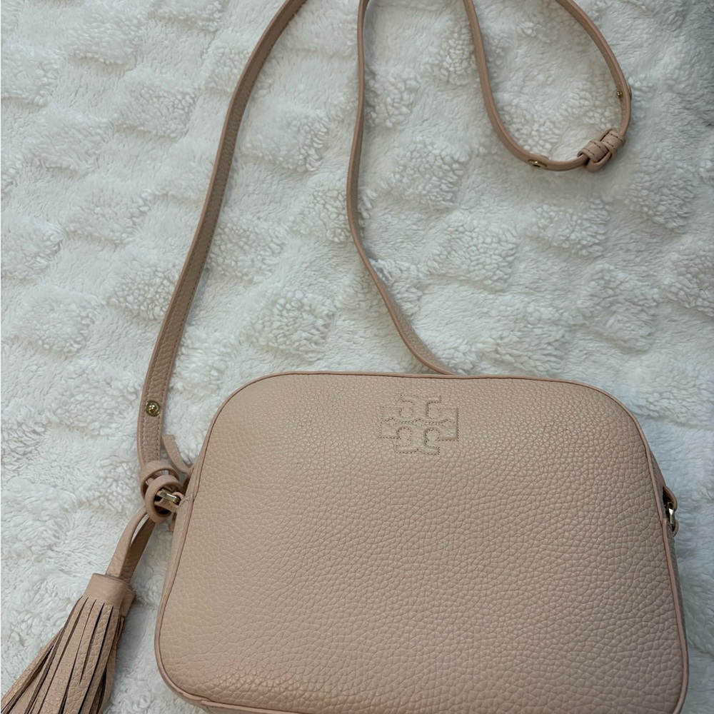 Tory Burch Light Tan Crossbody Bag